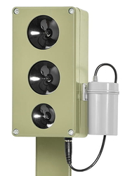 Vodotěsný ultrazvukový plašič na kuny, myši a potkany DRAGON ULTRASONIC CHZ 300