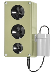 Vodotěsný ultrazvukový plašič na kuny, myši a potkany DRAGON ULTRASONIC CHZ 300