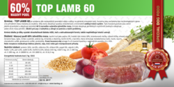 BARDOG Lisované krmivo Bardog Top Lamb 60 - 4 kg