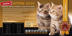 Bardog KITTEN Cat 34/22 Super Prémium 1 kg
