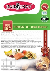 Bardog Hypo LOSOS Cat 46% mäsa - ZEMIAKOV 10 kg