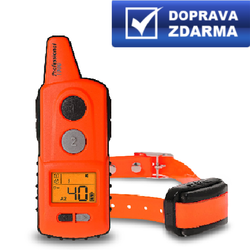 Elektronický výcvikový obojek d‑control professional 1000 mini - oranžová