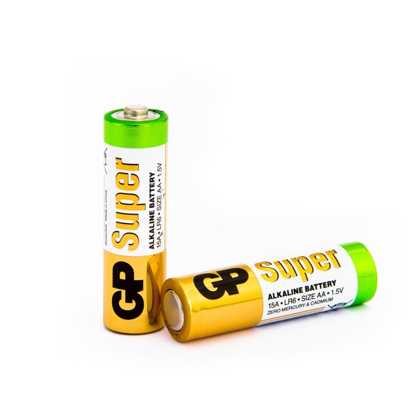 Baterie GP SUPER Alkaline (AA tužka)